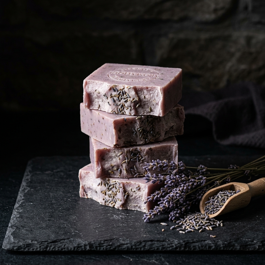 Jabón Artesanal de Lavanda hecho a mano